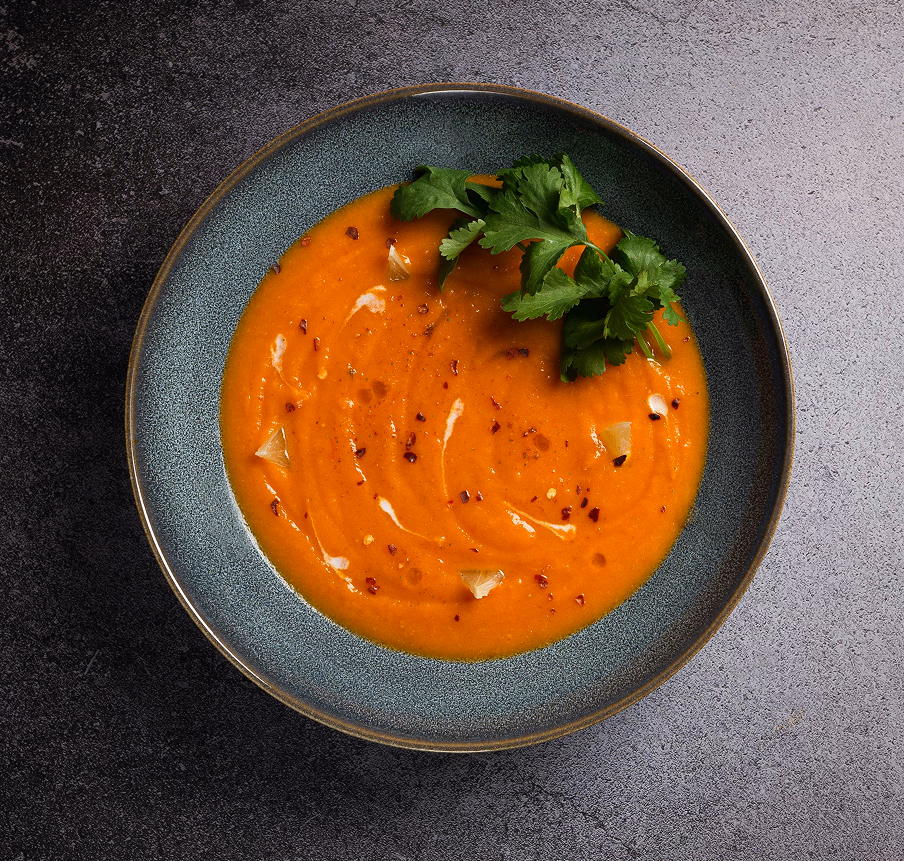 Crema de zanahoria